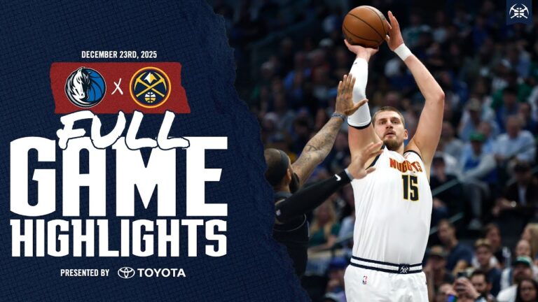Denver Nuggets vs. Dallas Mavericks Highlights Toyota Game Recap