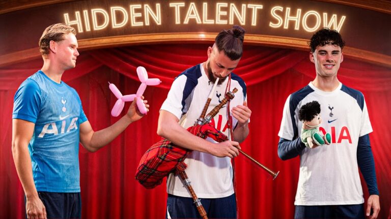Solanke, Bentancur, Gray, Dragusin & Kinsky take part in HILARIOUS talent show!