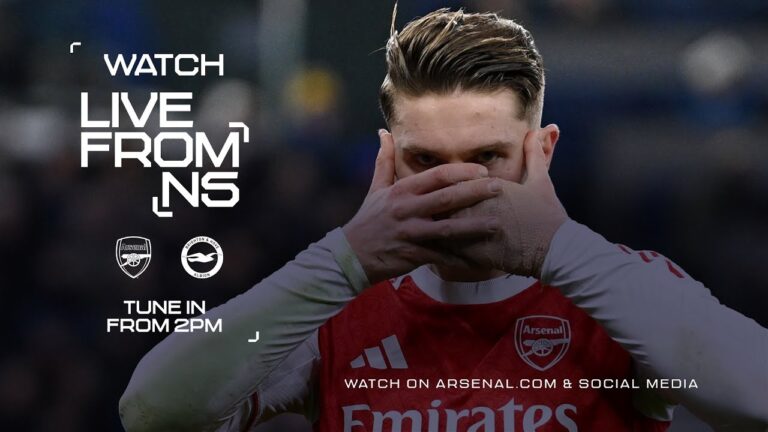 FESTIVE FOOTBALL Arsenal v Brighton & Hove Albion LIVE FROM N5 PRE-MATCH SHOW EPL