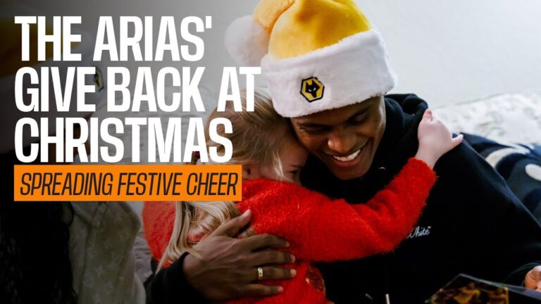 The Arias family give back to the Wolverhampton community at Christmas!