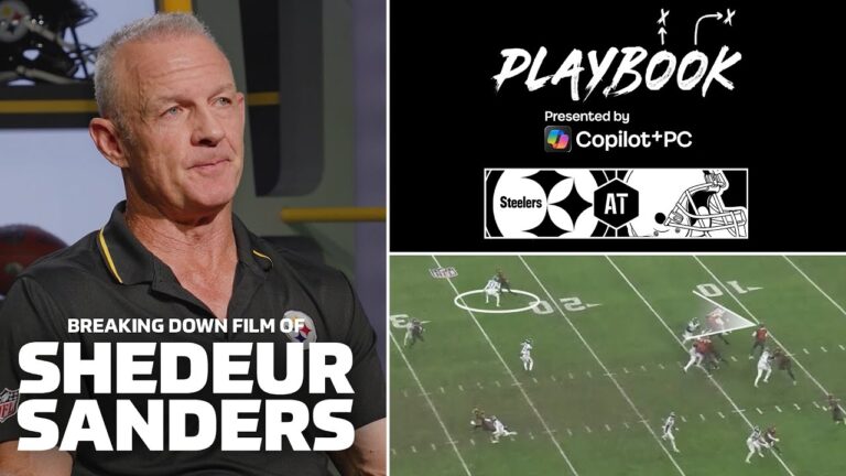 Breaking Down Shedeur Sanders Tape Playbook with Merril Hoge Pittsburgh Steelers