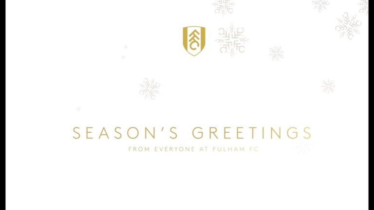 Merry Christmas from the Fulham Family!