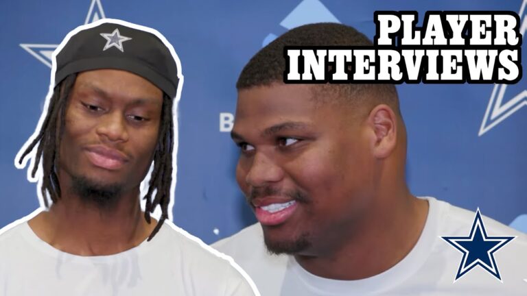 George Pickens, Quinnen Williams & Tyler Smith React to Pro Bowl Selection Player Interviews