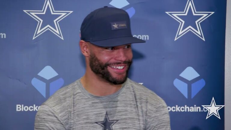 Dak Prescott on Christmas Game & More Player Interviews