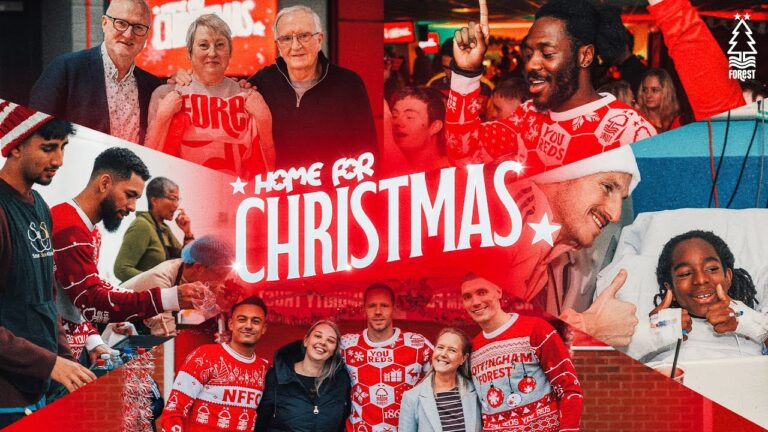 Nottingham Forest’s 2025 Home For Christmas Campaign