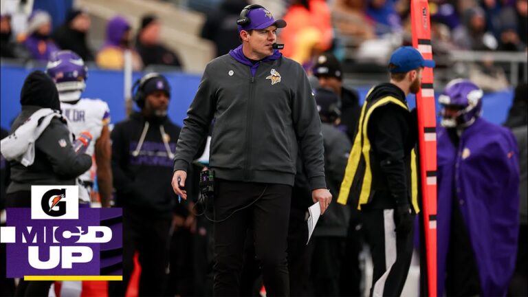 Kevin O’Connell Mic’d Up During Vikings vs. Giants Week 16 Game