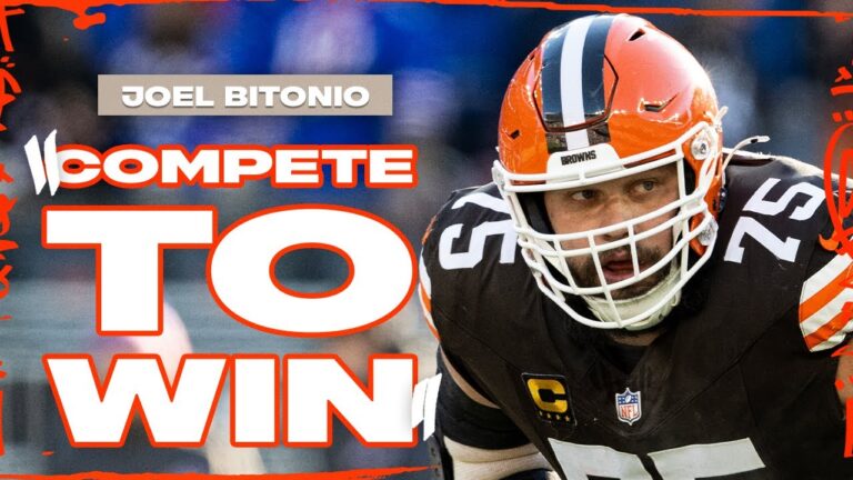 Joel Bitonio Press Conference: Compete to win