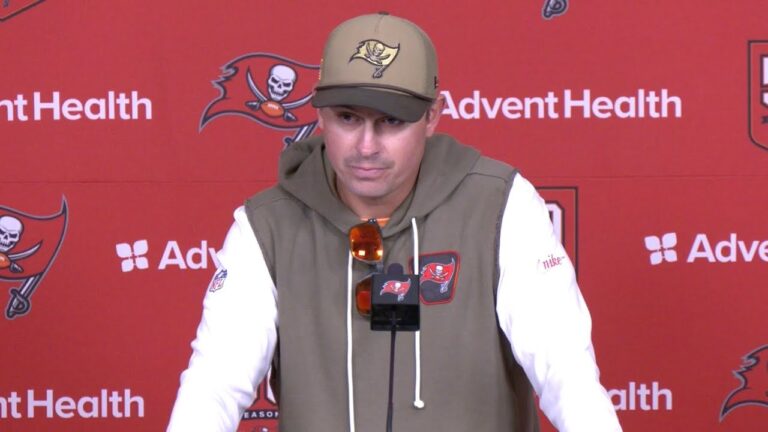 Josh Grizzard Looks Ahead to Miami Press Conference Tampa Bay Buccaneers