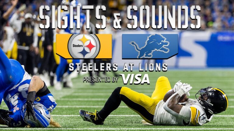 Sights & Sounds: Week 16 Win at Detroit Lions Pittsburgh Steelers