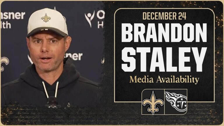 Brandon Staley on Titans offense, Cam Jordan New Orleans Saints
