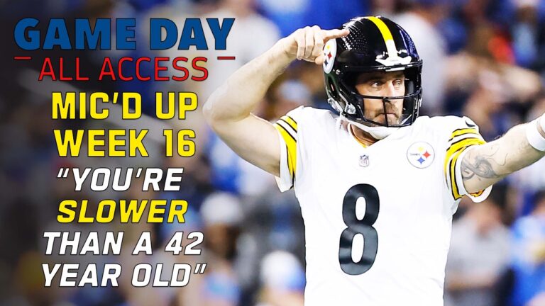 NFL Week 16 Mic’d Up! Y’all owe me pizza Game Day All Access