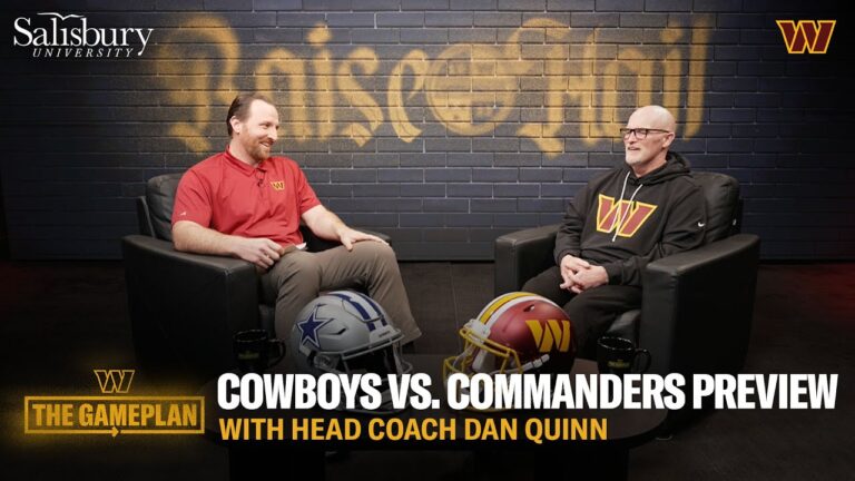 HC Dan Quinn Previews Cowboys vs. Commanders Washington Commanders The Gameplan NFL