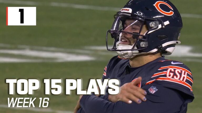Top 15 Plays of Week 16 2025 NFL Season