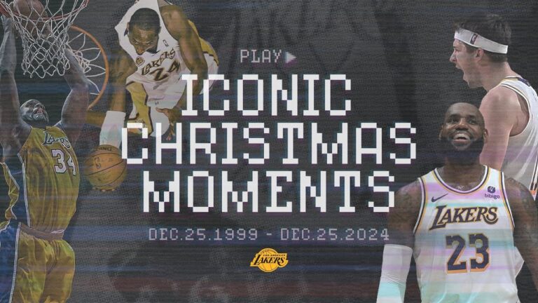 Five Minutes of Kobe, LeBron, Austin, and the Lakers Going OFF on Christmas