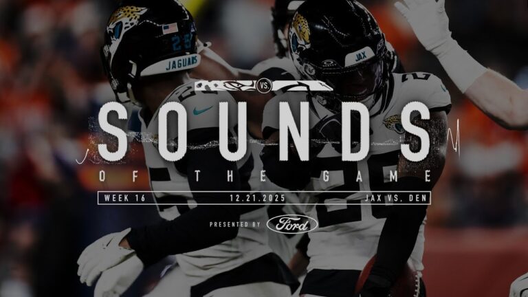 Sounds of the Game: Jaguars Make Statement in Denver Jacksonville Jaguars