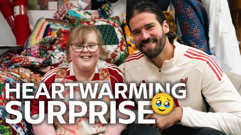 Reagan’s Heartwarming Surprise from Alisson Becker Sewing, Meeting the Reds & a Trip to Anfield