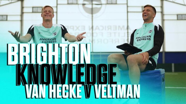 BRIGHTON KNOWLEDGE QUIZ! van Hecke V Veltman
