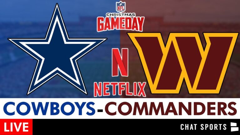 Cowboys vs. Commanders Live Streaming Scoreboard, Play-By-Play, Highlights NFL Week 17 On Netflix