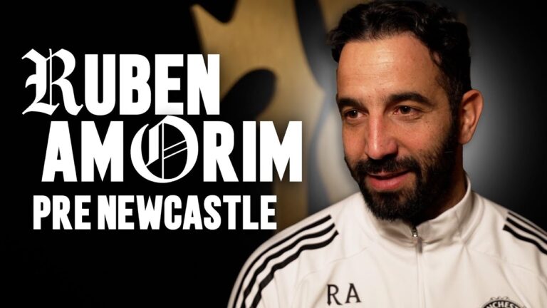 I Believe In My Team! Ruben Amorim Pre-Newcastle