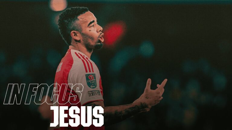 GABRIEL JESUS IN FOCUS Our striker’s first start in nearly a year versus Crystal Palace