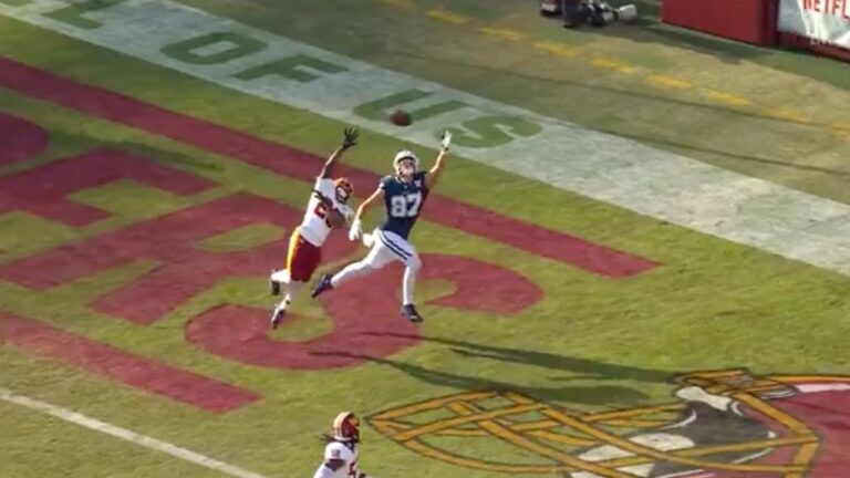 Fergalicious in the endzone