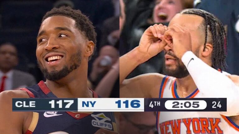 Final 4:28 INSANE ENDING Knicks vs Cavaliers December 25, 2025