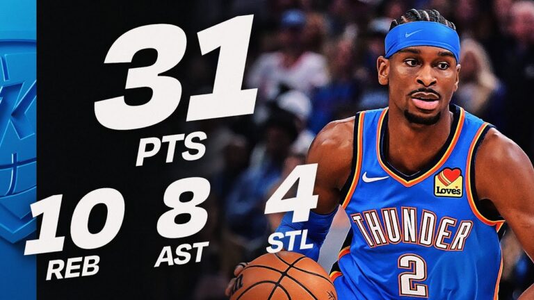 SGA HISTORIC 31-PT Night vs Grizzlies December 22, 2025