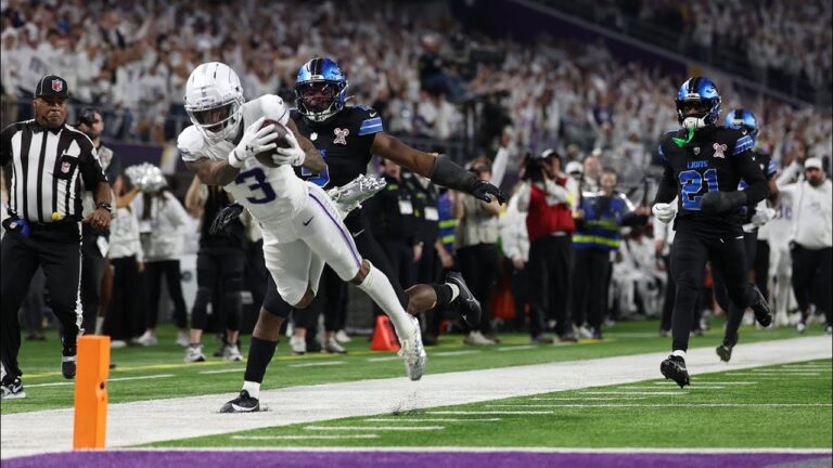 Minnesota Vikings Top Plays vs. Detroit Lions Christmas Day Week 17 2025 NFL Season
