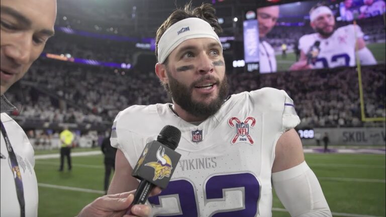 Harrison Smith on His Big Game vs. Detroit Lions & Minnesota Vikings Defense Performance