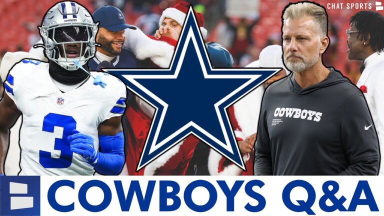 Cowboys Fans Get Good & Bad News After Win vs Commanders: Draft Order, Matt Eberflus, George Pickens