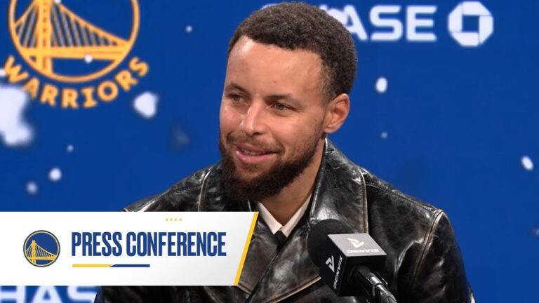 Stephen Curry Recaps Warriors Christmas Day Win over Dallas Mavericks Dec. 25, 2025
