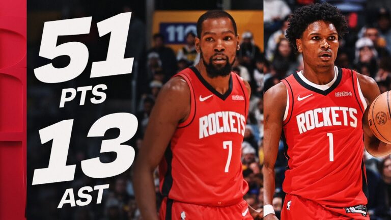 Durant & Thompson Combine For 51 PTS On Christmas Day In LA! December 25, 2025