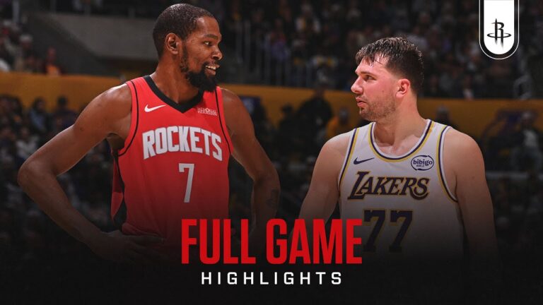 Houston Rockets Highlights vs. Los Angeles Lakers