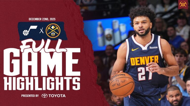 Denver Nuggets WIN vs. Utah Jazz Highlights Toyota Game Recap