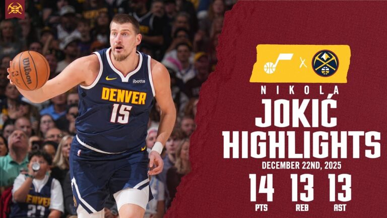 Nikola Jokić FOURTEENTH Triple-Double Highlights vs. UTA