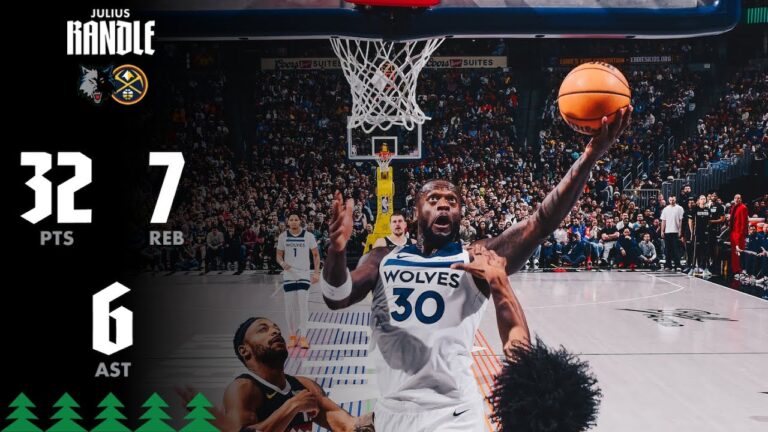 Julius Randle Scores 32 Points Against Nuggets 12.25.25