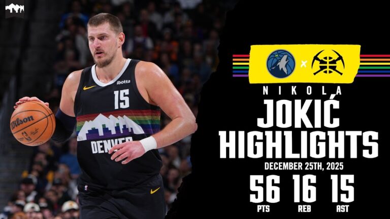 Nikola Jokić WENT BERZERK 56 16 15 Highlights vs. MIN