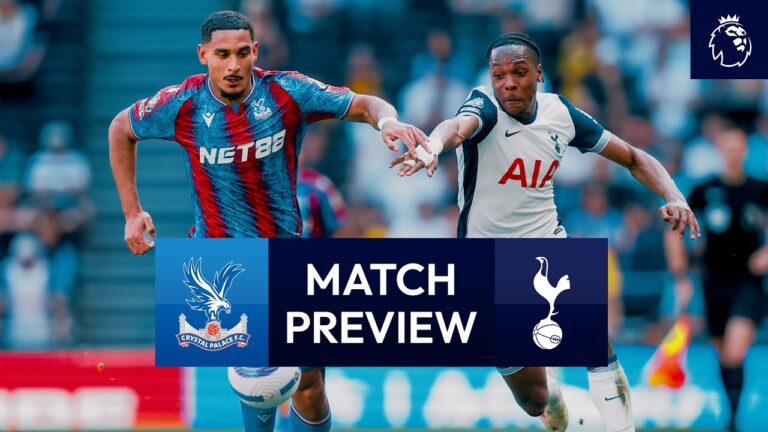 Crystal Palace v Spurs Premier League Match Preview