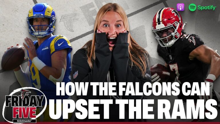 What will it take for the Falcons to upset the Rams on Monday Night Football? Friday Five