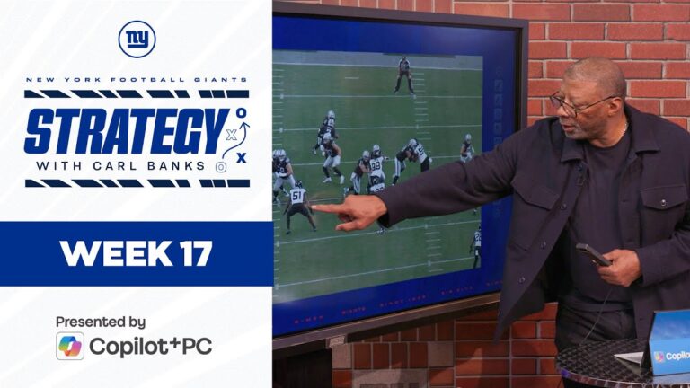 Carl Banks talks Giants Strategy vs. Raiders New York Giants