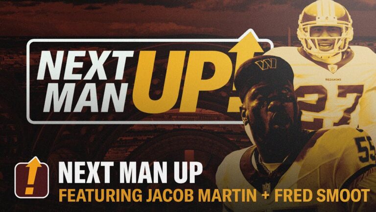 Own your role – Jacob Martin on the NFC East Fred Smoot’a Claus Next Man Up Commanders NFL
