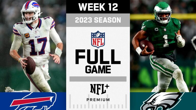 Buffalo Bills vs. Philadelphia Eagles FULL GAME NFL 2023 Season Week 12