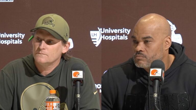 Duce Staley and Jason Tarver Press Conference December 26th, 2025