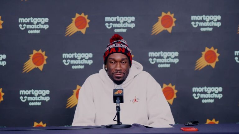 Mark Williams Phoenix Suns Postgame Media Availability 12-23-25