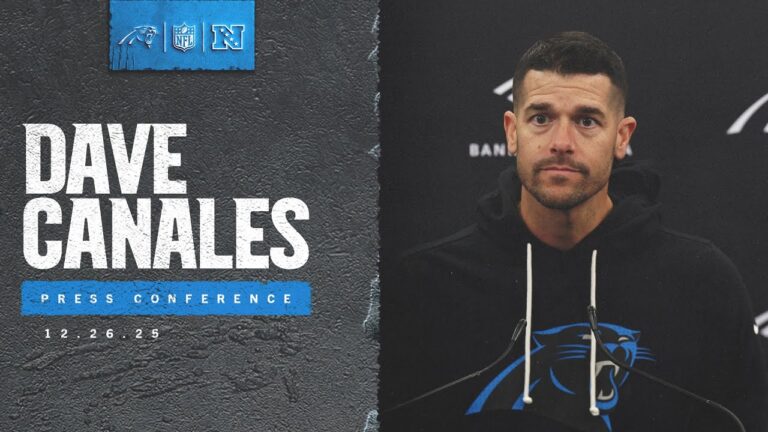 Dave Canales gives final update ahead of Seahawks game Carolina Panthers