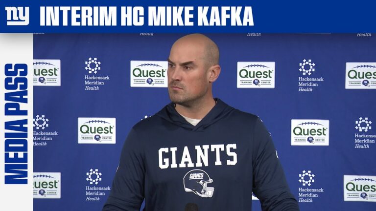 Mike Kafka Provides Final Updates Before Giants vs. Raiders New York Giants