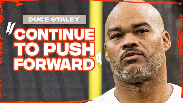 Duce Staley Press Conference: Continue to push forward