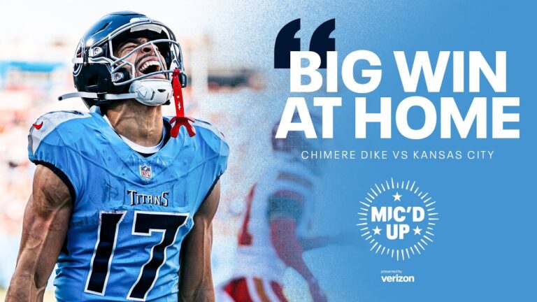 Chimere Dike Week 16 vs Chiefs Mic’d Up