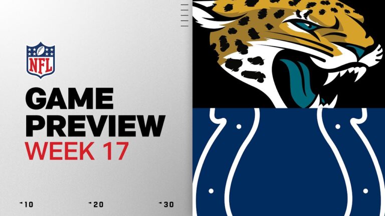 Jacksonville Jaguars vs Indianapolis Colts Week 17 Game Preview