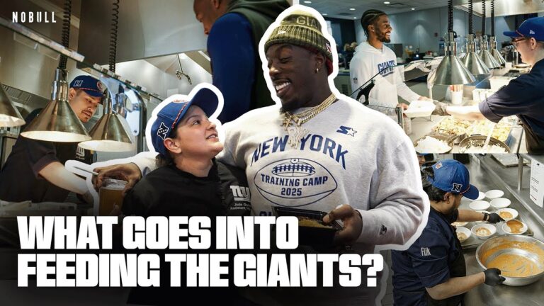What Goes Into Feeding the Giants During the Season? New York Giants